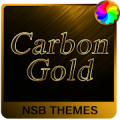 Carbon Gold - Theme for Xperia Mod