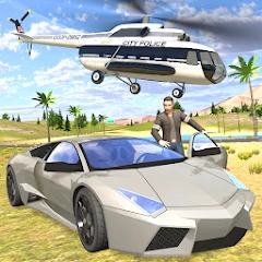 Helicopter Flying Car Driving Mod