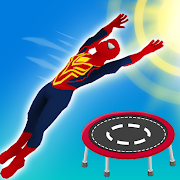 Superhero Flip Jump: Sky Fly Mod