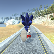 Blue Hedgehog Faster Runner Mod