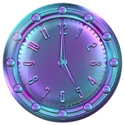 Neon Clock Widget Mod