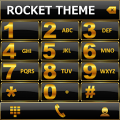 Theme Black Gold RocketDial Mod