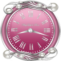 MayLily & Rose Clock Widget‏ Mod