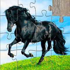 Horse Jigsaw Puzzles Game Kids Mod Apk