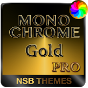 MonoChrome Gold Pro - Theme fo icon