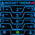 Theme Neon V3 Blue RocketDial icon