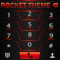Theme Darkcity red Rocketdial Mod