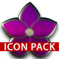FELICITAS purple / violet HD Icon Pack Mod