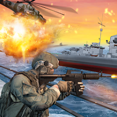 D-Day World War Naval Game Mod