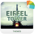 EIFFEL TOWER ONE Xperia Тема Mod