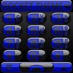 Theme Futura Blue Rocketdial Mod