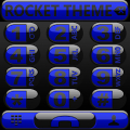 Tema Futura Azul RocketDial Mod