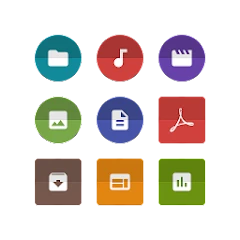Unfolded Icons Solid Explorer Mod