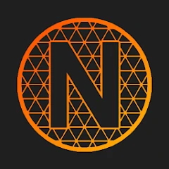 Pixel Net - Neon Icon Pack Mod
