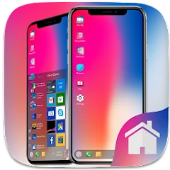 Phone X Theme For Computer Lau Mod