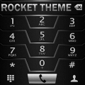 Theme Darkcity silv Rocketdial icon