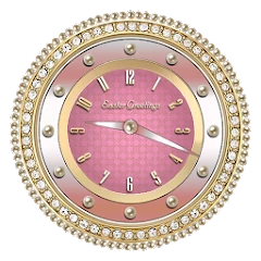 Easter Greetings Clock Widget Mod