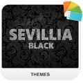 SEVILLIA BLACK Xperia Тема Mod