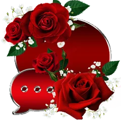 Red Roses Go SMS theme Mod