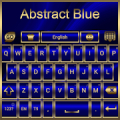 Abstract Blue Go Keyboard theme Mod