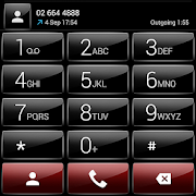 Theme for ExDialer GlossB Red Mod