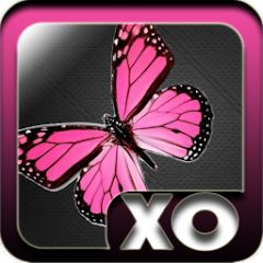 Pink Butterfly icon pack Mod