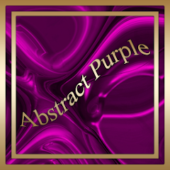 Abstract Purple Go SMS theme Mod