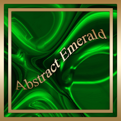 Abstract Emerald Go SMS theme Mod