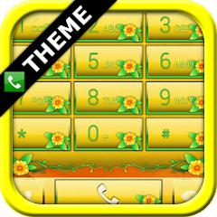 exDialer Floral Set One Theme Mod