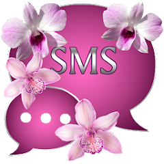 Orchids Go SMS Theme icon