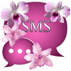 Orchids Go SMS Theme Mod