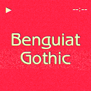 Benguiat Gothic FlipFont Mod