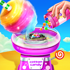 Cotton Candy Shop Cooking Game Mod Apk