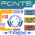 TREK: Fonts Pack [Root] or supported +3rd party Mod