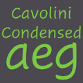 Cavolini Condensed FlipFont‏ Mod