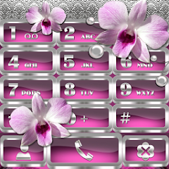 Orchids Dialer theme Mod
