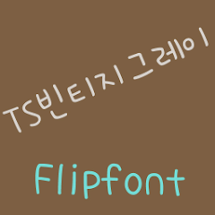 TSvintagegray™ Korean Flipfont Mod