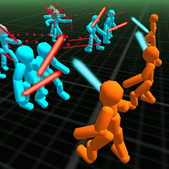 Stickman Simulator Neon Battle Mod