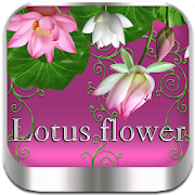 Lotus flower Go Launcher theme Mod