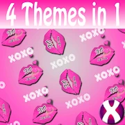 XOXO Lips Complete 4 Themes Mod