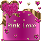 Pink Love Go SMS Theme Mod
