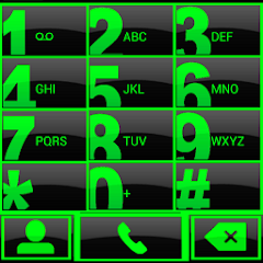 THEME BIG GREEN FOR EXDIALER Mod