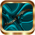 Abstract Turquoise Go Launcher icon