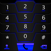 THEME DARKCITY BLUE EXDIALER Mod