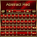 Abstract Red Go Keyboard Theme‏ Mod