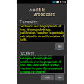 Audible Broadcast text to soun icon