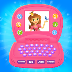 Girls Princess Pink Computer Mod