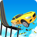 Mega Car Jumping - Slingshot Ramp Stunt Driver Mod