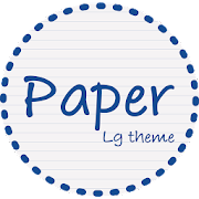 [UX6] Paper Blue Theme LG G5 V Mod