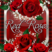 Red Roses Go Launcher  Theme Mod